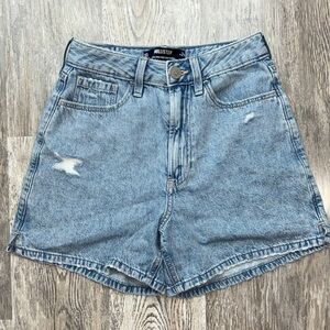 Hollister Women's Light Blue Jean Shorts ***